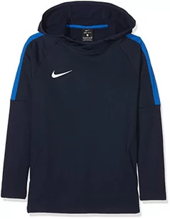 Nike Chłopięca bluza Dry Academy18 Football Hoodie-aj0109 niebieski niebieski (Obsydian/Royal Blue/Royal Blue/Royal Blue/(White) S - Bluzy dla chłopców - miniaturka - grafika 1