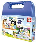 Puzzle - Educa, Puzzle, Blue (Walizka), 2 X 48 El. - miniaturka - grafika 1