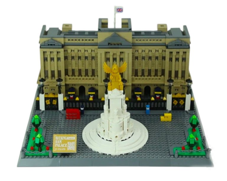 Coil Klocki konstrukcyjne Pałac Buckingham 1695 el kompatybilne