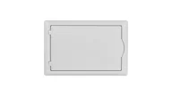 Rozdzielnie elektryczne - Elektroplast Rozdzielnica modułowa 1x12 p/t ECONOMIC BOX RP 1/12 drzwi białe (N+PE) IP40 2513-00 - miniaturka - grafika 1