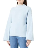 Swetry damskie - paino Damski sweter z dzianiny 25825310-PA01, jasnoniebieski, XS/S, jasnoniebieski, XS-S - miniaturka - grafika 1