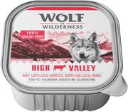 Mokra karma dla psów - Zestaw Wolf of Wilderness Adult, 12 x 300 g - High Valley, wołowina - miniaturka - grafika 1