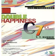 Tenis stołowy - Okładzina DHS C7 DŁUGI CZOP do tenisa stołowego CZARNA - miniaturka - grafika 1