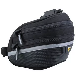 Topeak Torba podsiodłowa Wedge Pack II czarny / Montaż: podsiodłowe / Rozmiar: L T-TC2273B - Sakwy rowerowe - miniaturka - grafika 1