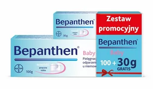 Bayer Baby maść ochronna przed odparzeniami zestaw 100 g + 30 g 7055458 - Balsamy i oliwki dla dzieci - miniaturka - grafika 1