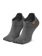 Skarpetki damskie - Vibram Fivefingers Skarpety Niskie Unisex Athletic No Show S21N03 Szary - miniaturka - grafika 1