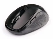 Myszki - C-TECH WLM-02, czarna, bezprzewodowa, 1600DPI, 6 tlačítek, USB nano receiver - miniaturka - grafika 1