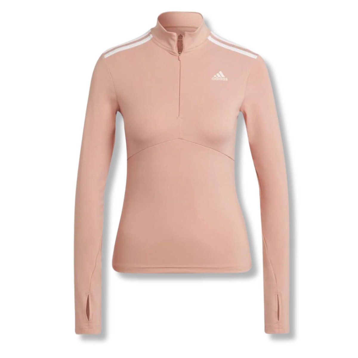 Koszulka damska Adidas Hyperglam z długim rękawem różowa-S
