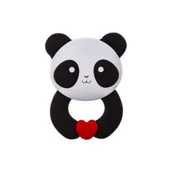 Gryzaki dla dzieci - AKUKU Akuku gryzak silikonowy panda A0055 - miniaturka - grafika 1