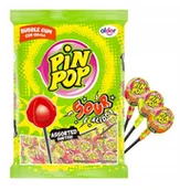 Gumy do żucia, lizaki, dropsy - Lizaki Aldor Pin Pop Sour Acido 48x17g - miniaturka - grafika 1