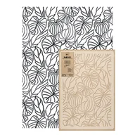 Szablony malarskie - Nakleo szablon malarski wielokrotny powtarzalny // DECO TROPICAL LEAVES SZA-REP-066 - miniaturka - grafika 1