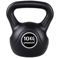 Kettlebell - Kettlebell hantla do ćwiczeń Springos ABS czarny - miniaturka - grafika 1