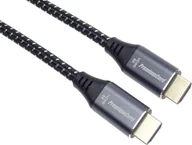 Kable komputerowe i do monitorów - Kabel PremiumCord HDMI - HDMI 1m szary kphdm21s1 - miniaturka - grafika 1