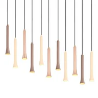 Lampy sufitowe - Regulowana lampa zwis FIATO 352011117 Trio LED 3W 2300-4000K sople czarny multikolor - miniaturka - grafika 1