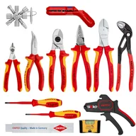 Zestawy narzędziowe - Knipex 00 20 90 V02 zestaw kluczy i narzędzi 13 przyb. - miniaturka - grafika 1