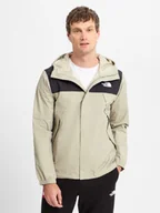 Kurtki męskie - The North Face Męska kurtka funkcjonalna - Antora Mężczyźni Sztuczne włókno beżowy|czarny jednolity, S - miniaturka - grafika 1