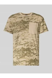 T-shirt z okrągłym dekoltem i kieszenią na piersi - G-Star Raw - Koszulki męskie - miniaturka - grafika 1