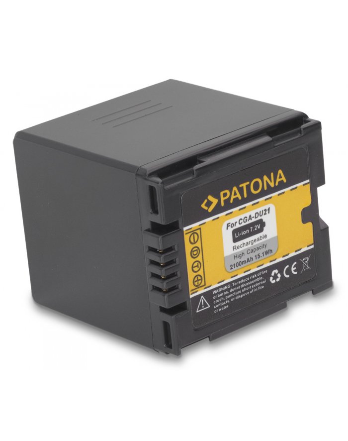 Patona Bateria Cga-Du14 / Cga-Du21 Do Panasonic Nv-Gs10 Pv-Gs50 Vdr-M30 2100 Mah 1046