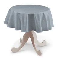 Obrusy i serwetki - Dekoria Obrus okrągły szaro srebrny 135 cm Venice 415-142-57 - miniaturka - grafika 1