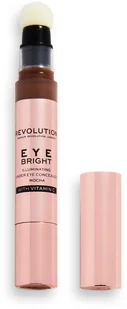 Makeup Revolution Bright Eye Concealer Mocha - Pudry do twarzy - miniaturka - grafika 2