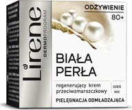 Kremy do twarzy - Lirene DermoProgram BIAŁA PERŁA regenerujący krem przeciwzmarszczkowy 80+ DZIEŃ/NOC, 50 ml - miniaturka - grafika 1