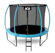 Trampoliny - Aga Aga SPORT EXCLUSIVE Trampolína 305 cm Světle modrá + ochranná síť + žebřík - miniaturka - grafika 1