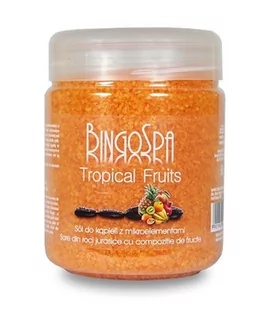 BingoSpa Tropical Fruits, sól z mikroelementami, 550 g - Kosmetyki do kąpieli - miniaturka - grafika 1