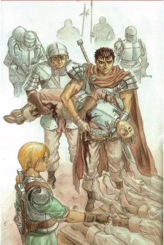 Plakat Anime Manga Berserk b_023 A3 (custom)