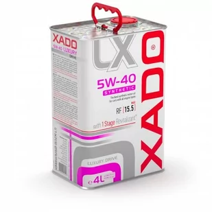 XADO - Atomic Oil Luxury - 5W40 - 4L - Oleje silnikowe - miniaturka - grafika 1