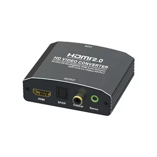 Extractor HDMI-HDMI + Audio SPDIF lub R/L SPH-AE09 - Inne akcesoria audio-wideo - miniaturka - grafika 1