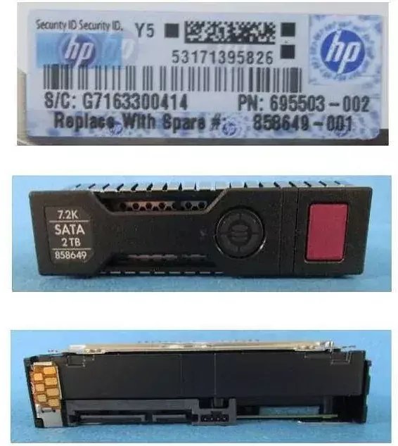 HP 2TB SATA 6G 7.2K LFF SC