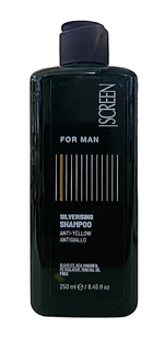 SCREEN MAN SILVERISING SZAMPON ELIMINUJĄCY ŻÓŁTE ODCIENIE WŁOSÓW 250ML - Szampony do włosów - miniaturka - grafika 1