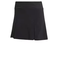 Spódnice - adidas Damska spódnica Club Pleatskirt, czarna, HS1459, 2XS - miniaturka - grafika 1