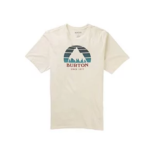 Koszulki męskie - Burton Underhill T-shirt męski biały Stout White S 20378102100 - grafika 1