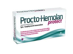 Aflofarm Procto-Hemolan Protect 10 szt. - Serce i układ krążenia - miniaturka - grafika 1