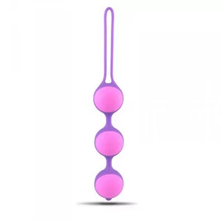 Kulki gejszy - boss of toys Kulki-Palline Vaginali Bi-Balls Triple Purple - grafika 1