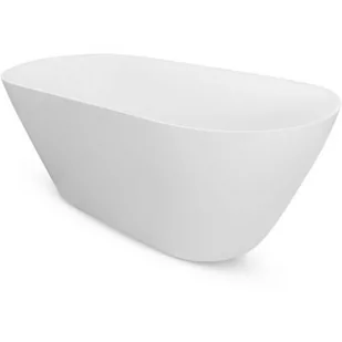 Besco Moya wanna wolnostojąca 160x68 cm owalna biały/chrom #WMD-160-MKC - Wanny Besco Moya wanna wolnostojąca 160x68 cm owalna biały/chrom #WMD-160-MKC - Wanny - miniaturka - grafika 1