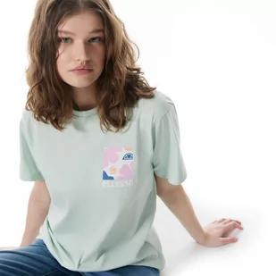 Damski t-shirt z nadrukiem Ellesse Fortunata T-Shirt - zielony - ELLESSE - Koszulki sportowe damskie - miniaturka - grafika 1