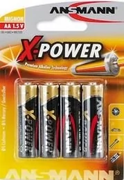 Bateria alkaliczna AA ANSMANN X-Power, 4 szt. - Baterie i akcesoria - miniaturka - grafika 1