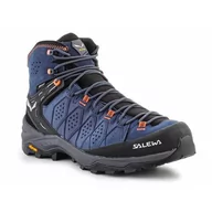 Odzież trekkingowa męska - Buty trekkingowe męskie Salewa MS Alp Trainer 2 Mid Gtx - miniaturka - grafika 1