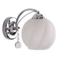 Lampy ścienne - Candellux ALYSON LAMPA KINKIET 1X40W E27 BIAŁY 21-77004 21-77004 - miniaturka - grafika 1