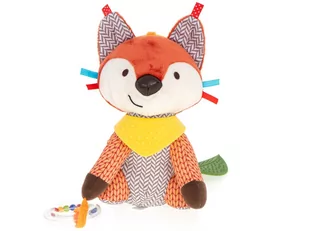 Zawieszka do wózka maskotka sensoryczna lisek 20 cm KX6527 - Zawieszki dla dzieci i niemowląt - miniaturka - grafika 1