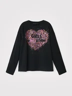 Bluzki damskie - Desigual Bluzka Alba 22WGTK05 Czarny Regular Fit - miniaturka - grafika 1