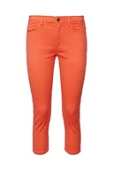 Spodnie damskie - ESPRIT Damskie spodnie 043EE1B316, 870/CORAL ORANGE, 34, 870 / Coral Orange, 34W / 24L - miniaturka - grafika 1