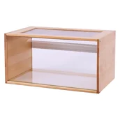 Klatki dla gryzoni - Skyline Szklane terrarium Marrakesh - Naturalny: dł. x szer. x wys.: 77 x 47 x 40 cm - miniaturka - grafika 1