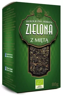 Dary Natury herbata zielona z miętą EKO 80 g - Herbata - miniaturka - grafika 1