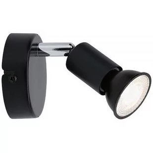 Paulmann Carolina kinkiet 1x10W antracyt/chrom 66750 - Lampy ścienne - miniaturka - grafika 1