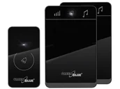 Dzwonki i gongi - CEE CEE Dzwonek bezprzewodowy GB112 52 melodie czarny - miniaturka - grafika 1