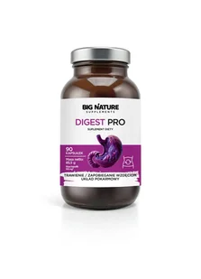 Big Nature Digest Pro - suplement diety 90 kaps. - suplement - Układ pokarmowy - miniaturka - grafika 1