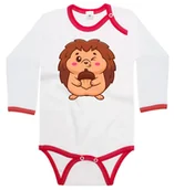 Body dla niemowląt - Body dziecięce Szczęśliwy Jeżyk Z Żołędziem Dzień Jeża Jesień 62/68 - miniaturka - grafika 1